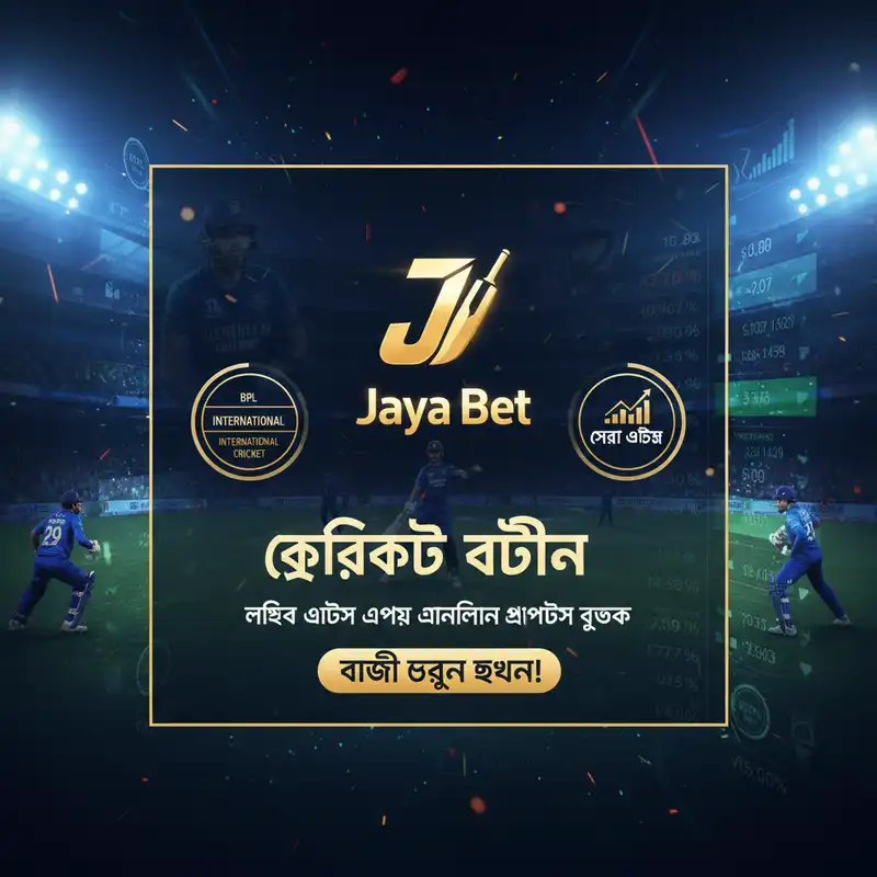 Jaya Bet ক্রিকেট বেটিং লাইভ অ্যাকশন
